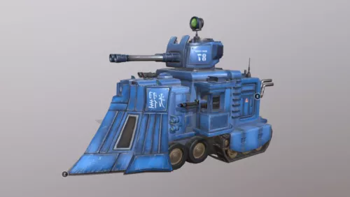 Type 99 Mbt Tank 3d model