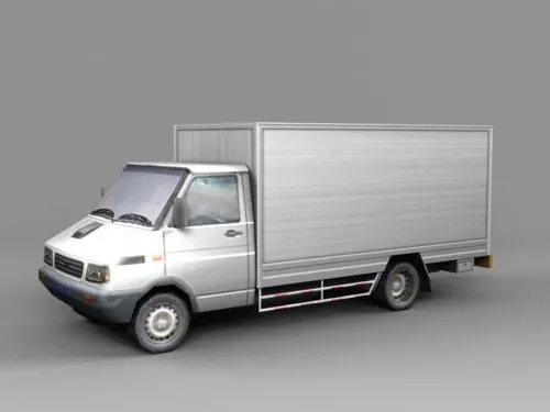 Modular Box Truck Vehicle 3d model