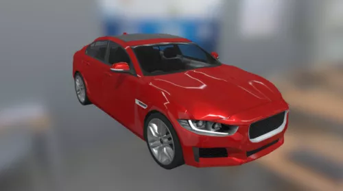 Jaguar Xe Car 3d model Jaguar Xe Car 3d model