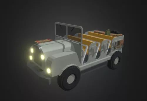 Jeep Vehicle 3d model Jeep Vehicle 3d model