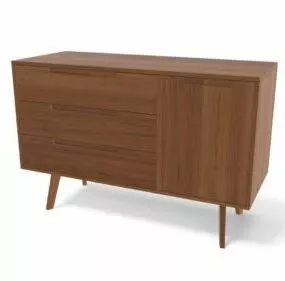 Living Room Compact Sideboard 3d model