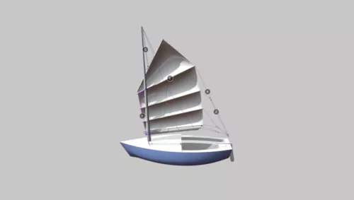 Gotheborg Sailing Ship 3d model