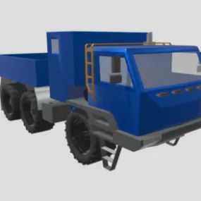 Russian Kamaz Truck 3d model
