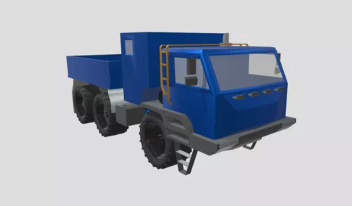 Big Dump Heavy Truck 3d model