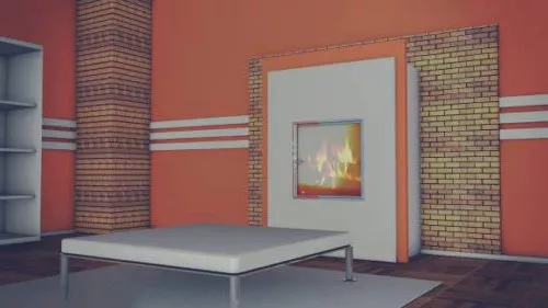 Lowpoly Room With Furniture 3d model Lowpoly Room With Furniture 3d model