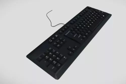 Pc Keyboard Genius 3d model