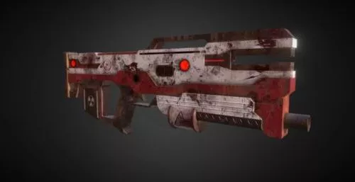 Sci-fi Kraken Gun 3d model Sci-fi Kraken Gun 3d model