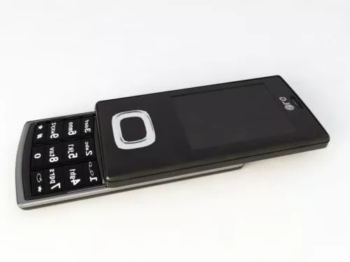 Lg Kg800 Phone 3d model Lg Kg800 Phone 3d model