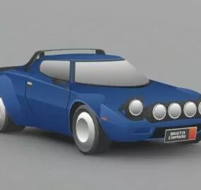Lancia Game Car 3d model