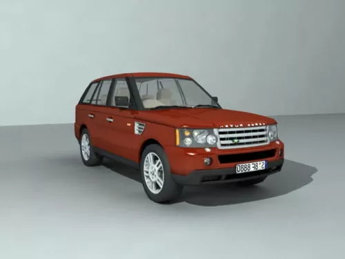Range Rover Evoque Car 3d model