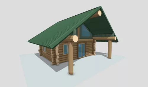 Family House 3d model