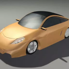 Lowpoly Loremo Car 3d model