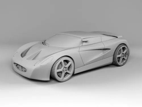 Lotus Elise Lowpoly Car 3d model Lotus Elise Lowpoly Car 3d model