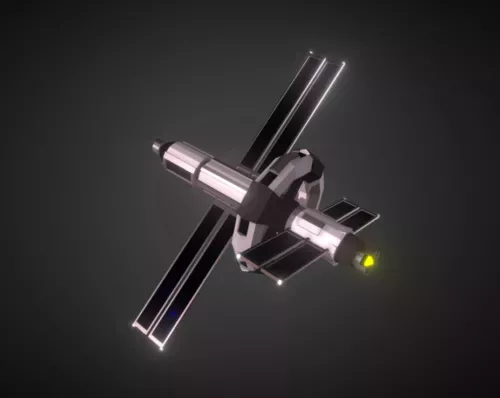 Dameron Spaceship Xwing 3d model