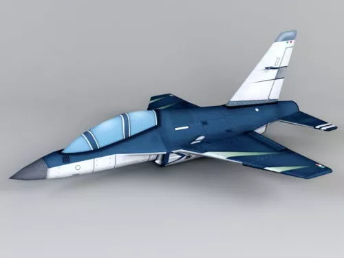 Burning B17 Aircraft 3d model