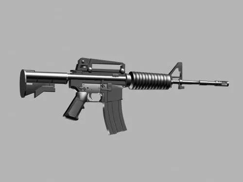 Army M4a1 Carbine Gun 3d model Army M4a1 Carbine Gun 3d model