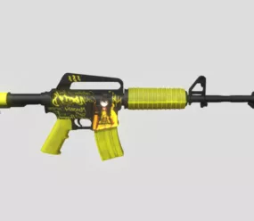 M4a1 Gun Concept 3d model