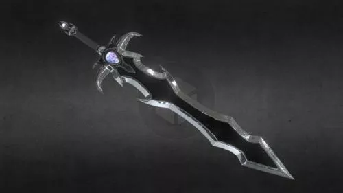 Medieval Excalibur Sword 3d model