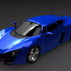 Marussia Sport Car 3d model