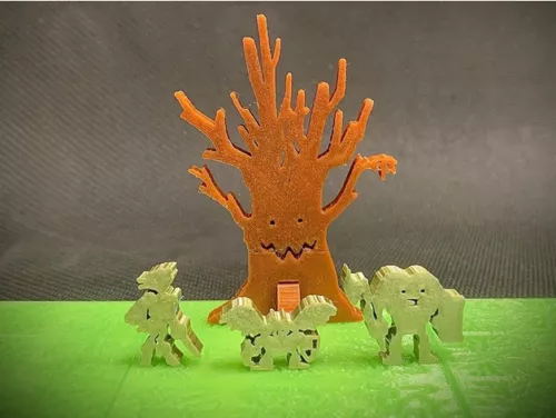 Gloomglow Forest Printable 3d model Gloomglow Forest Printable 3d model