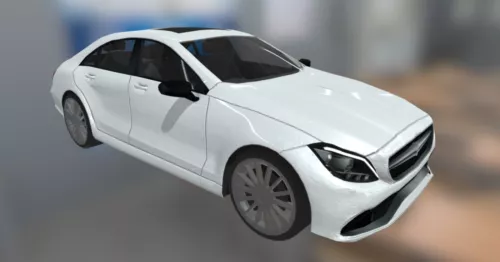Benz Car Vintage 3d model
