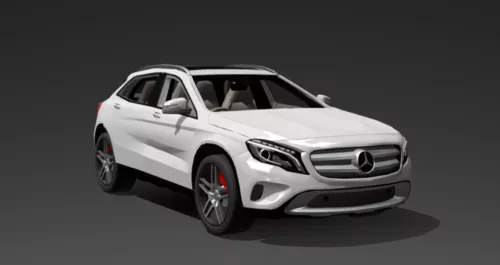 Mercedes Benz Amg Gla 220 Car 3d model Mercedes Benz Amg Gla 220 Car 3d model