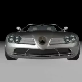 Convertible Mercedes Benz Sls Amg Car 3d model