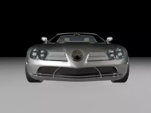 Sport Mercedes Car 3d model