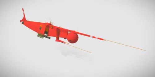 Hydra Spaceship 3d model