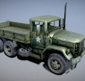 Heavy Military Truck 3d model
