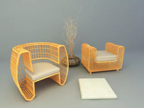 Modern Home Lounge Sofa 3d model Modern Home Lounge Sofa 3d model