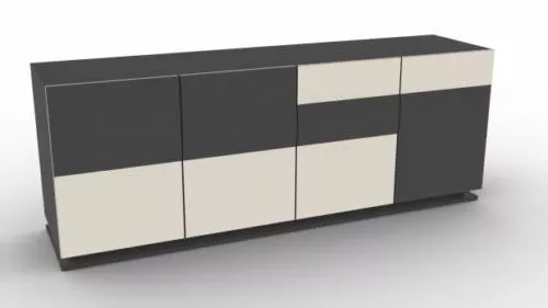 Modern Sideboard Cabinet 3d model Modern Sideboard Cabinet 3d model