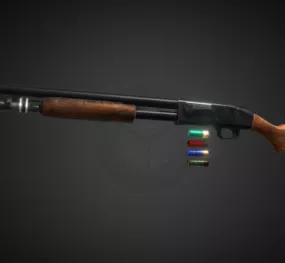 Mossberg Gun 3d model