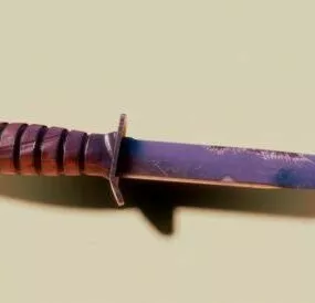 Dagger Murder Weapon 3d model