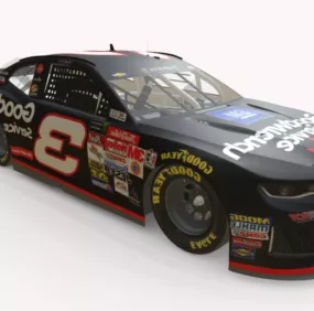 Nascar Camaro Zl1 Racing Car 3d model