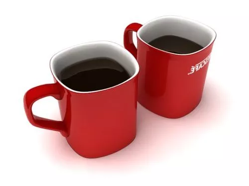 Nescafe Red Mugs Coffee 3d model Nescafe Red Mugs Coffee 3d model