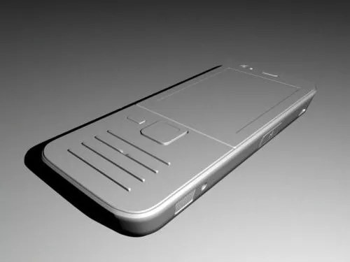 Beautiful Phone Retro Classic 3d model