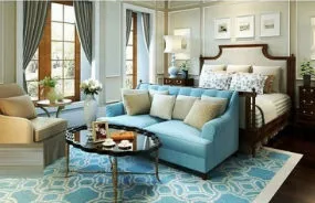 Ocean Winds Bedroom Interior 3d model