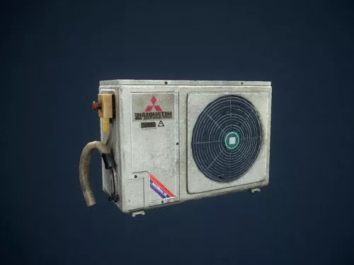 Ac Ventilator Outdoor System 3d model