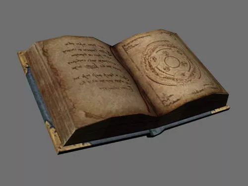 Stack Of Book, Old Book 3d model