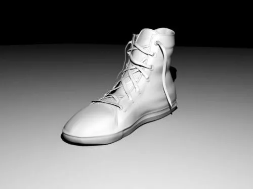 Nice Reebok Sneakers White Color 3d model