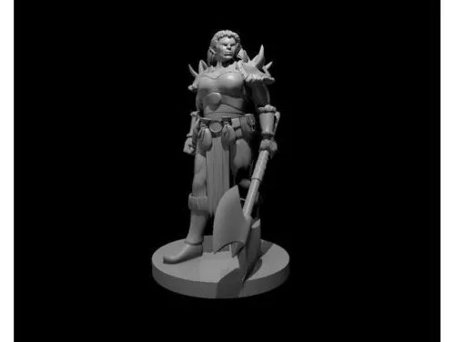 Angel Warrior Girl Character 3d model