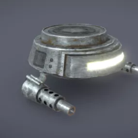 Sci-fi War Drone 3d model