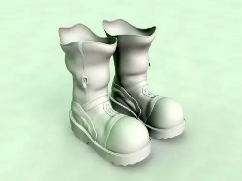 Lowpoly Boots 3d model Lowpoly Boots 3d model