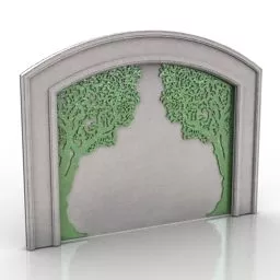 Window Panel Decoration 3d model