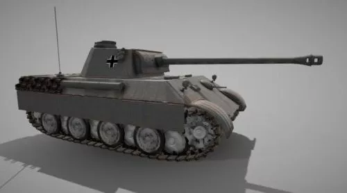 Russian T80 Tank Concept 3d model