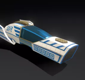 Pegasus Spaceship 3d model