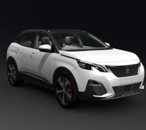 Peugeot Concept Cuv Car 3d model