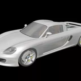 Porsche Carrera Gt Car V1 3d model