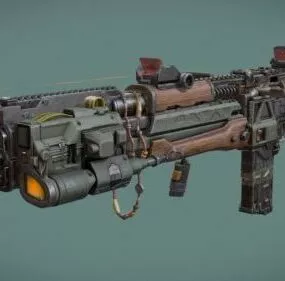 Raini Sci-fi Ak Gun 3d model